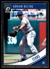 Adrian Beltre 2018 Donruss Optic #148 Rangers MLB READ FREE SHIP AutographDen