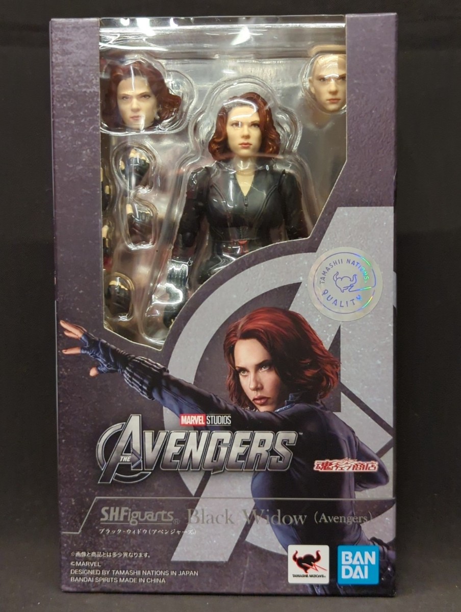 Bandai S.H.Figuarts Black Widow Avengers Mavel Action Figure NEW