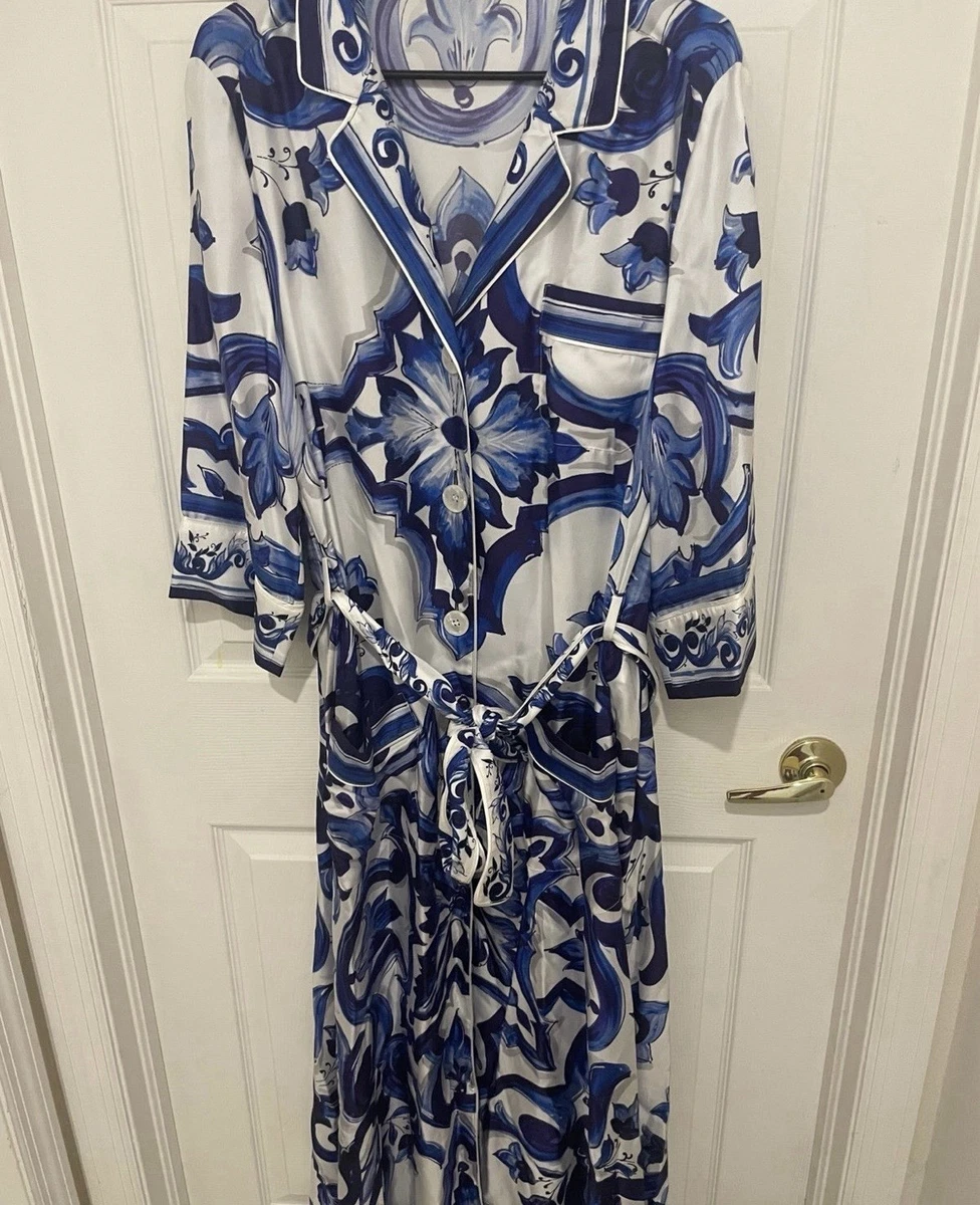 Blue Floral Robes for Women for sale | eBay Blue Floral Robes for Women for sale | eBay