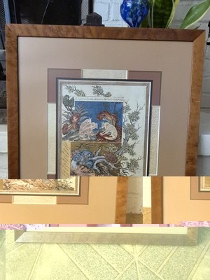 Framed UNESCO World Art ''Turkey'' Book Of Fables