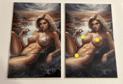 Emma Frost White Queen Bikini & FULL N Cosplay Soto Studios LE 50 NM