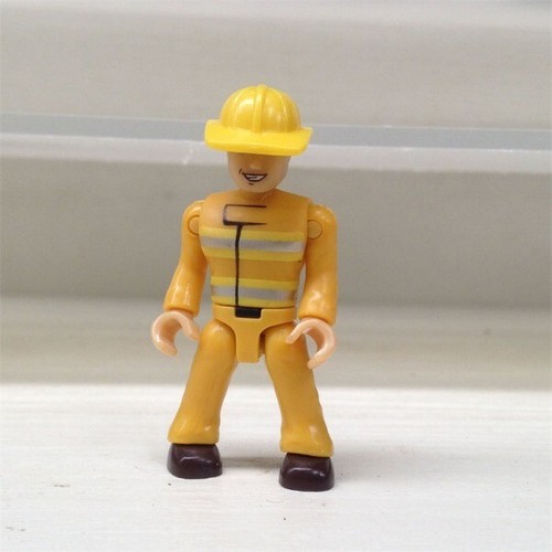 Mega Bloks CAT Firefighter Prisoner Building Blocks Figure Model Doll Toy 1X - Picture 6 of 25