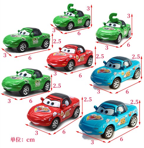 Kids Model Car McQueen Chick Hicks Fans MINI Disney Pixar Cars Diecast Movie - Picture 2 of 24