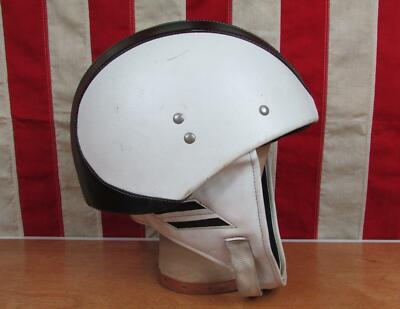 Vintage 1960s Motorcycle Racing Helmet Scooter AMA Group I Competition Sz.Medium | eBay Vintage 1960s Motorcycle Racing Helmet Scooter AMA Group I Competition Sz.Medium | eBay