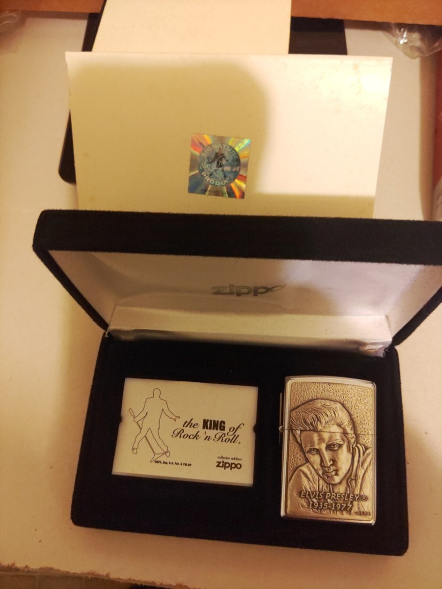 Elvis Presley King of Rock n Roll Zippo Lighter #4022/5000