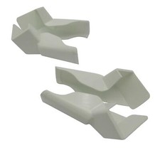 Gutter Spout Extensions 4pcs (Caravan RV Motorhome Plastic White)