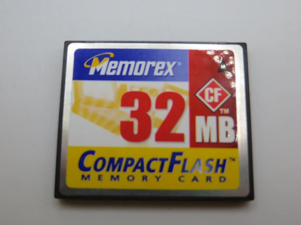 MEMOREX 32MB CompactFlash Memory Card camera card - Image 2 of 3
