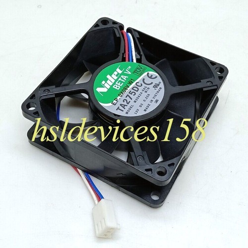 1pc Nidec M35624-58G 7025 7CM 0.22A 12V 3-wire Inverter Cooling Fan - Picture 2 of 3