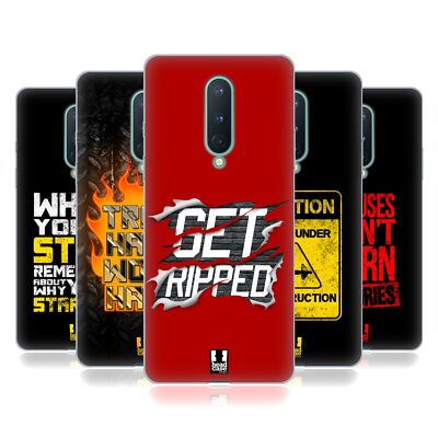 HEAD CASE DESIGNS FITNESS MOTIVATION SOFT GEL CASE FOR GOOGLE ONEPLUS PHONES