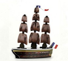 PIRATES POCKETMODEL Crimson Coast 071 LE DUC DE BOURGOGNE UNPUNCHED CSG
