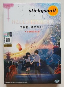 Anime Dvd Hello World The Movie 3 Specials Eng Sub All Region Free Shipping Ebay