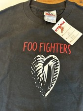 Original Foo Fighters T-SHIRT 2002-2003 UNWORN M-With Tags  ONE BY ONE