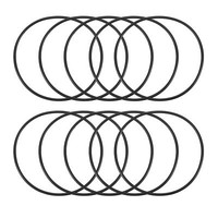10 StüCk Dichtungsring O-Ring Gummi Dichtung ÖLdichtung 75Mm X 80Mm X 2.3Mm