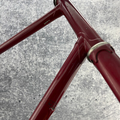 Vintage Trek Frame Set 62 cm 24 in USA Lugged Tour DENT 80s
