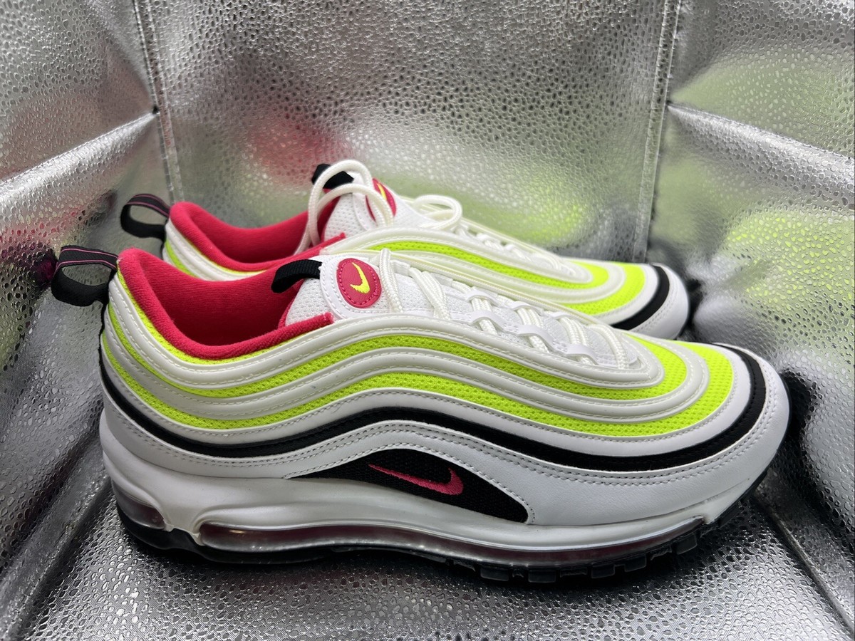 Nike Air Max 97 Volt Neon Glow Rush Pink White Black CI9871 Nike Air Max 97 Volt Neon Glow Rush Pink White Black CI9871