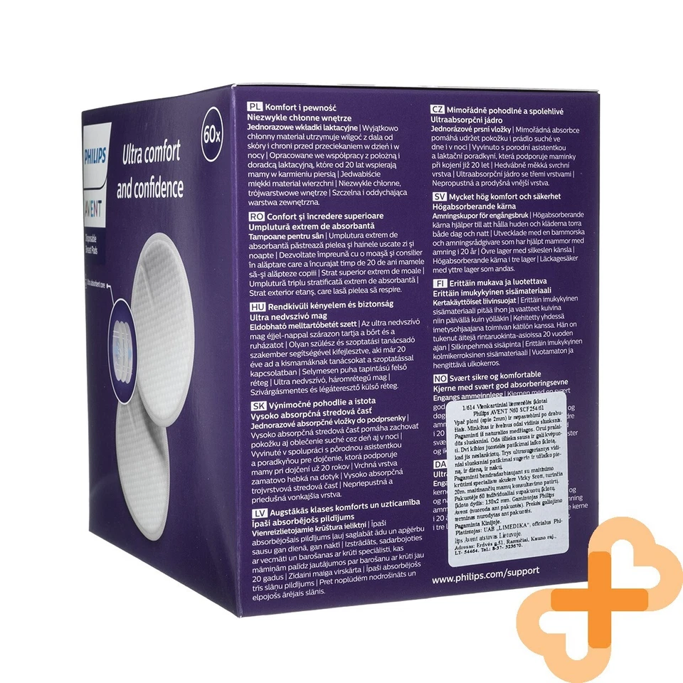 Philips AVENT Einweg-Stilleinlagen 60 PC Ultra Komfort Confidence Absorbierend - Bild 4 von 4