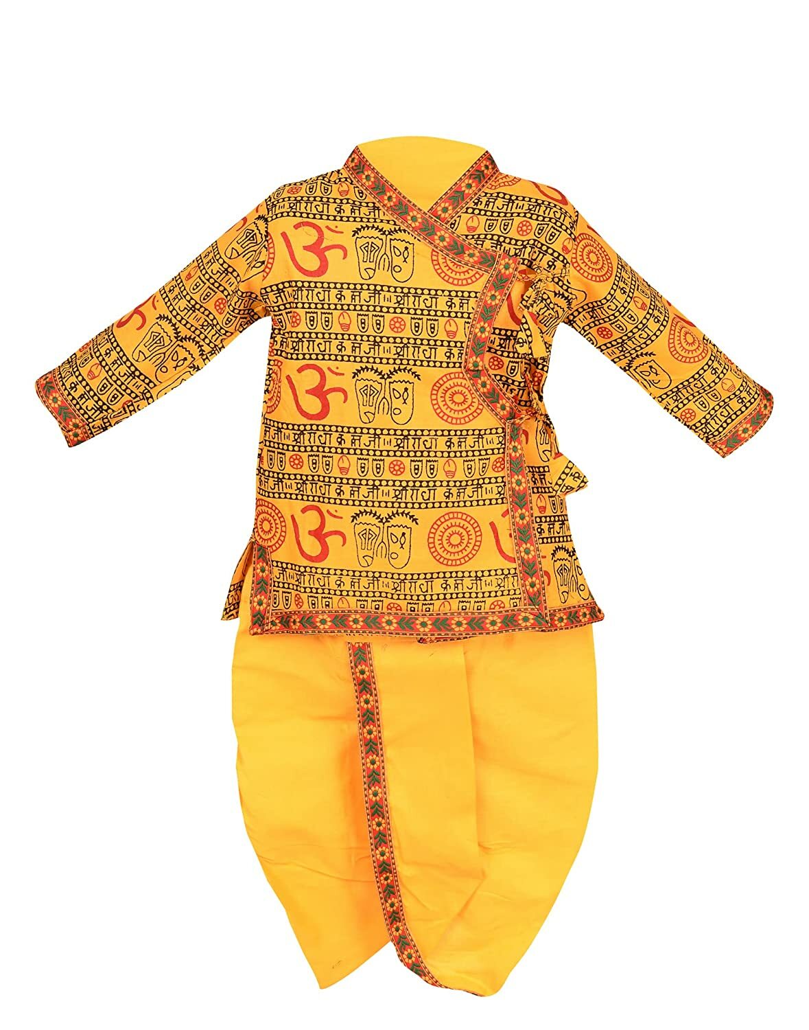 Indian Traditional Cotton OM Printed 