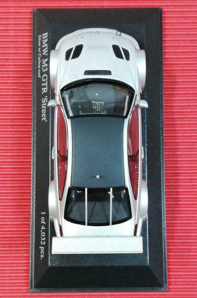 IN BOX] Minichamps 1/43 BMW M3 GTR Street SILVER | eBay