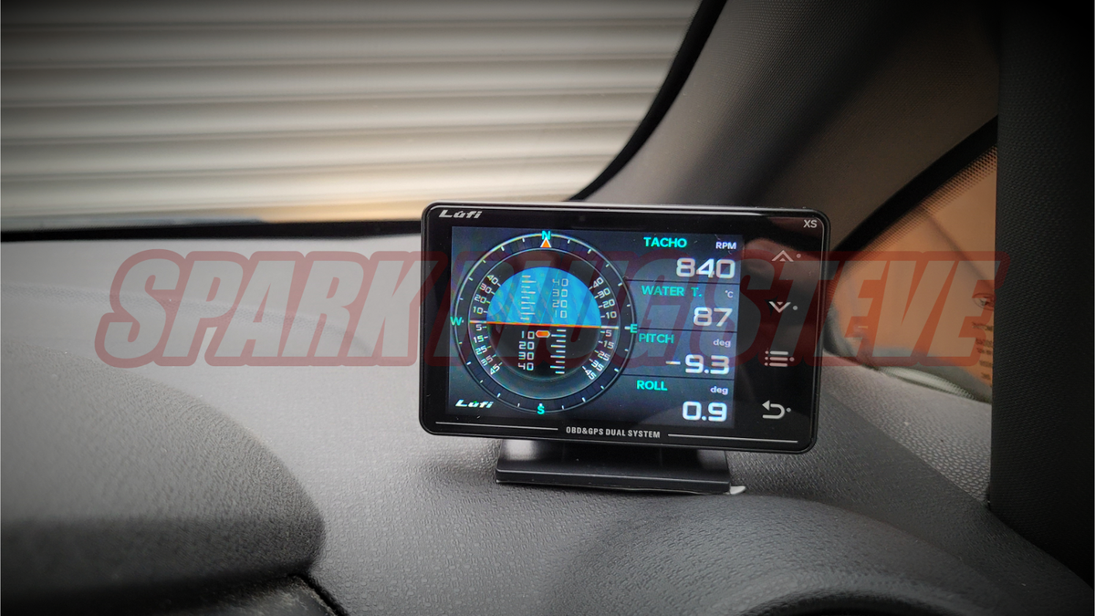 LUFI XS *ORIGINAL* OBD2 & GPS 2025 Modell Armaturenbrett Display