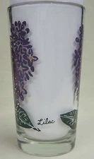 Lilac Peanut Butter Glass Glasses Drinking Kitchen Mauzy 69-3