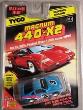 Tyco 9255 Goodyear Moroso #3 440-X2 HO Slot Car NEW Maximum Heat