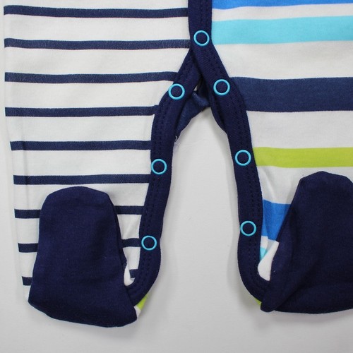 Lee Cooper Baby Jungen Bodys Set. Farbe blau. Baby Geschenk von 1 bis 12 - Bild 4 von 8