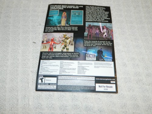 Star Wars Galaxies 10 Day Trial Demo for PC NEW *READ* - Bild 2 von 3