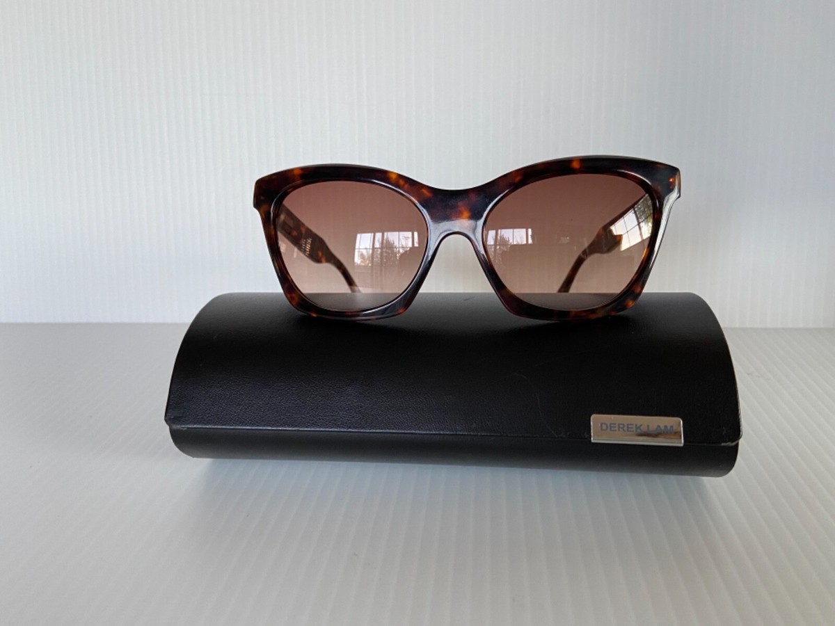 $375 Derek Lam Chelsea Brown Tortoise Sunglasses 54-18-135  display picture 2