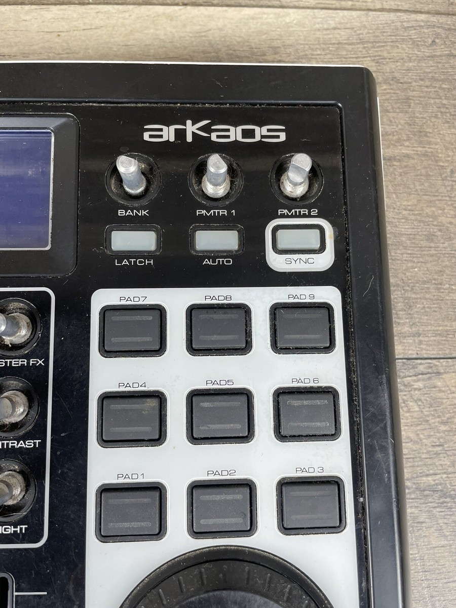 Numark NUVJ arkaos Mixer Controller ⚠️powers On No Other Testing
