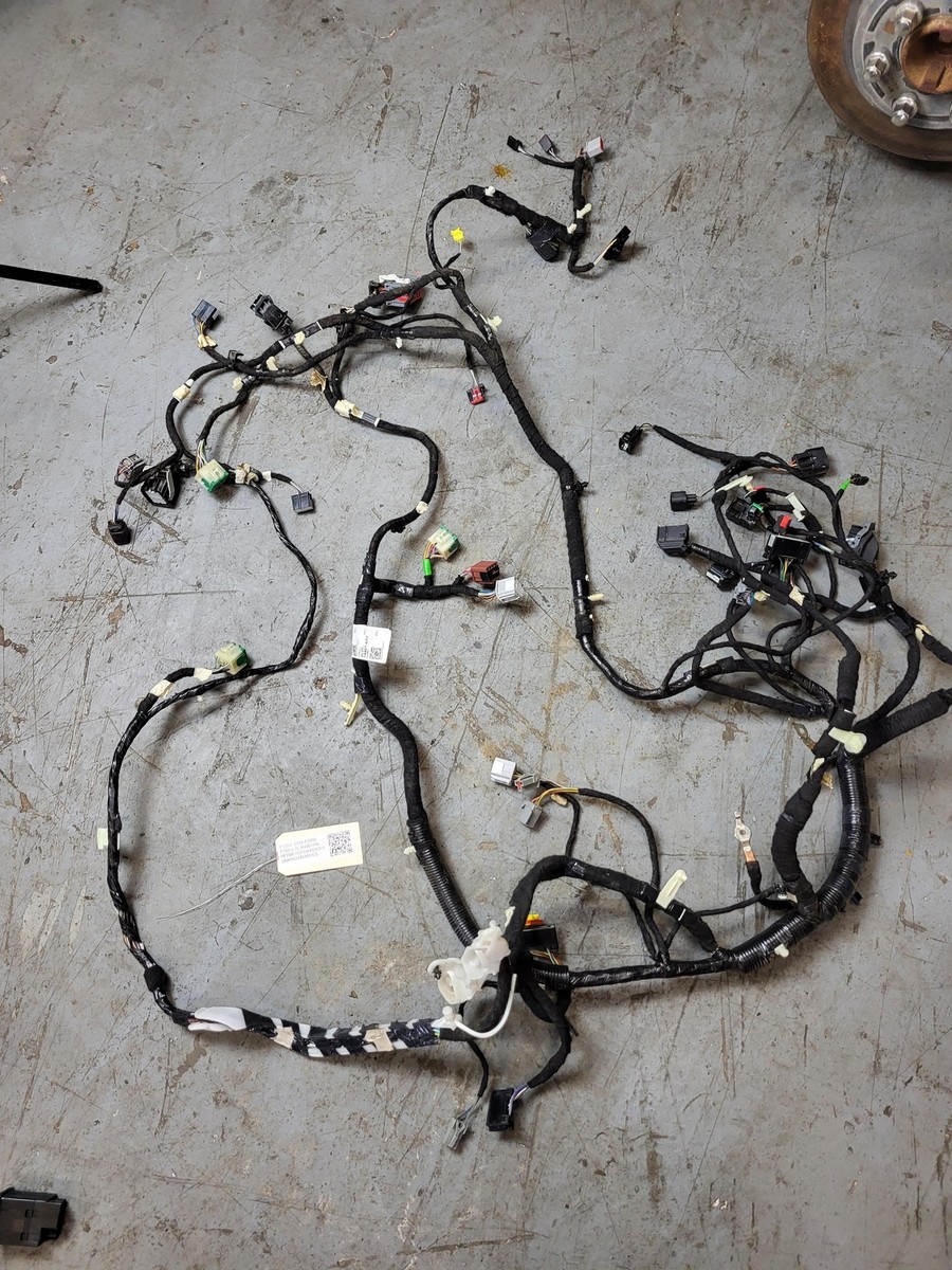 Dashboard Dash Wiring Harness Used OEM 2018 Ford F-150 JL3T