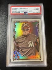 2023 Allen Ginter 398 Ichiro Silver Portrait Hot Box PSA 10 POP 1