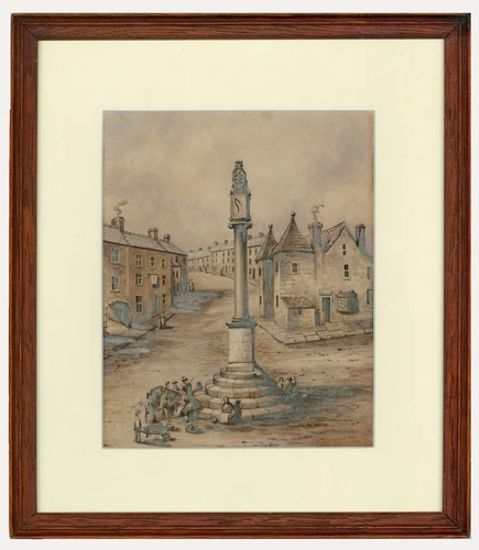 Early 20th Century Watercolour - Market Cross, Carlisle