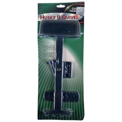 Husky II Quiver Game Tracker Six-Arrow Quiver Black - Noise-Free - Brand New!