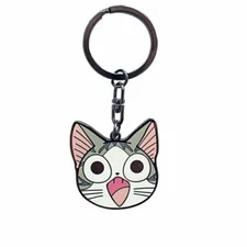 Chi's Sweet Home NEW * Chi Metal Key Chain * Cat Kitty Anime Manga Keychain Ring