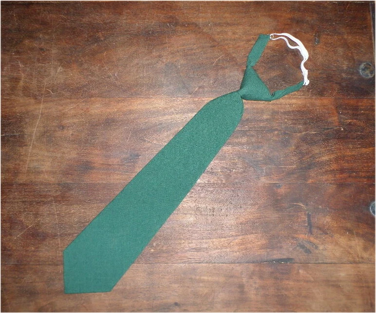 DDR Krawatte Tie für Volkspolizei NVA Militärforst Forstwirtschaft Jäger Uniform - Bild 3 von 3