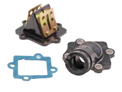   Ansaugstutzen + Membranblock für Minarelli Motoren   Yamaha, MBK, Malaguti  