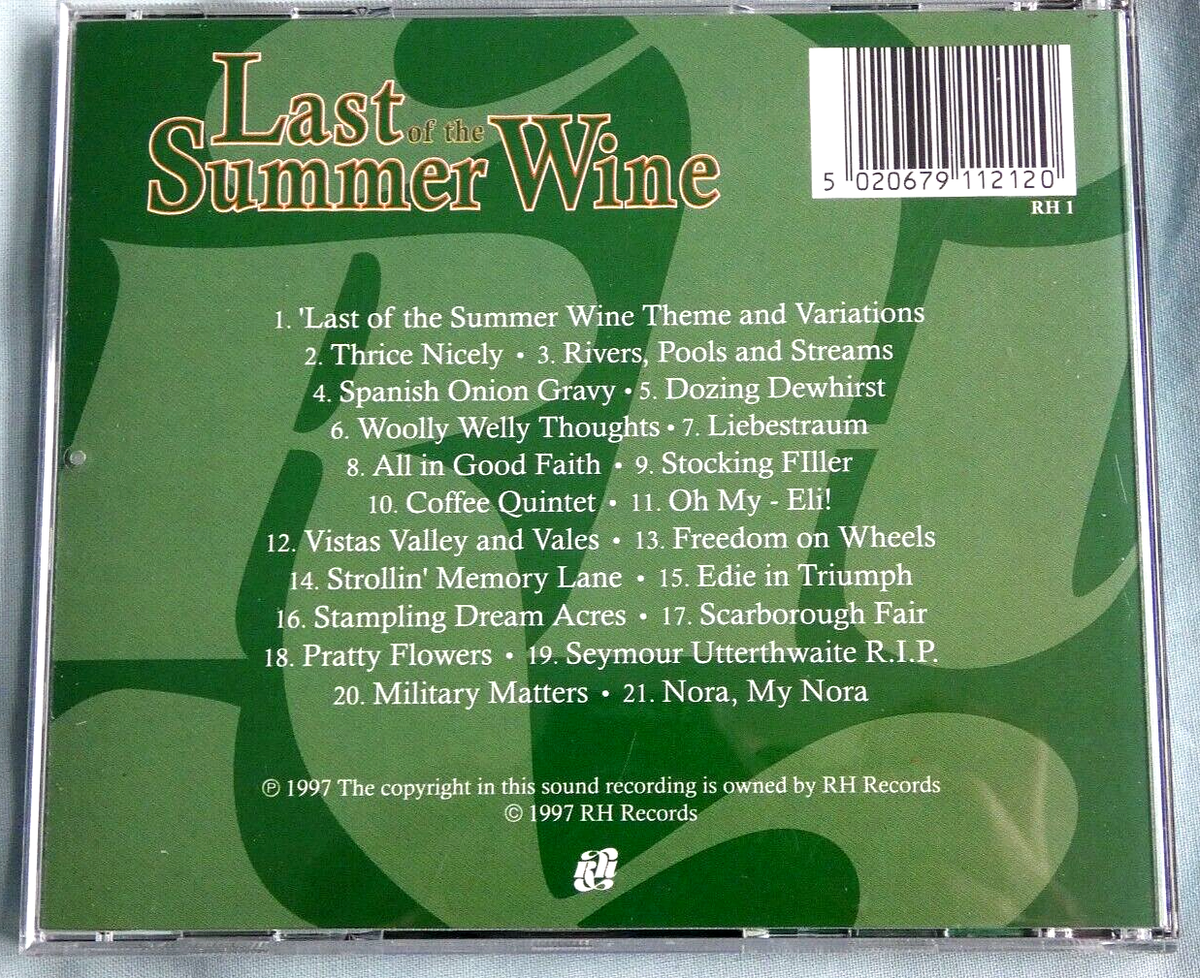 LAST of The SUMMER WINE CD, Original Music From The TV Series