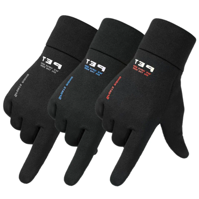 Winter men's cycling gloves
