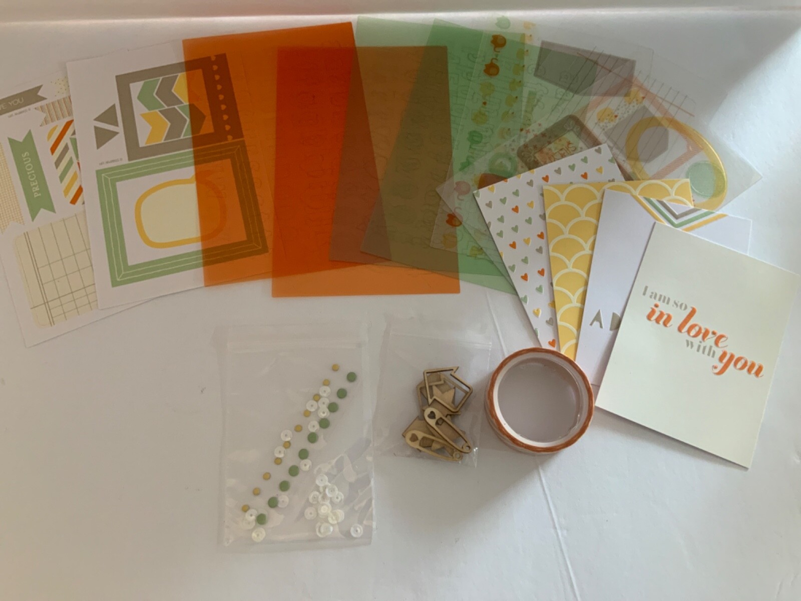 Project Life cards Kit Stampin Up LITTLE MOMENTS Accessory Paper Crafts Missing4