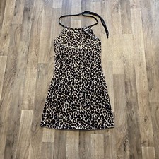 Wild Fable Mini Dress Size XS Cheetah Print Halter
