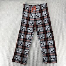 Disney Nightmare Before Christmas Pajama Pants Plaid Jack Skellington M