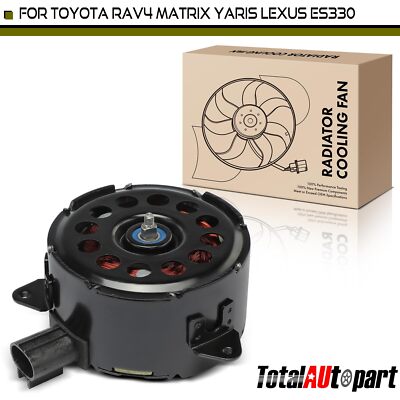 Radiator Fan Cooling Motor with 2 Pin for Toyota RAV4 01-05 Yaris Scion xB Lexus