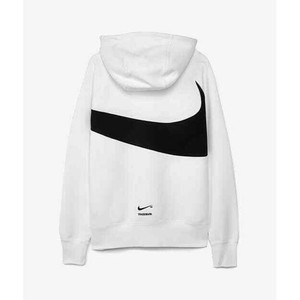 Nike Men's Sportswear Swoosh Tech Fleece Sudadera Con Capucha Blanco/Negro  Talla L DD8222-100 | eBay