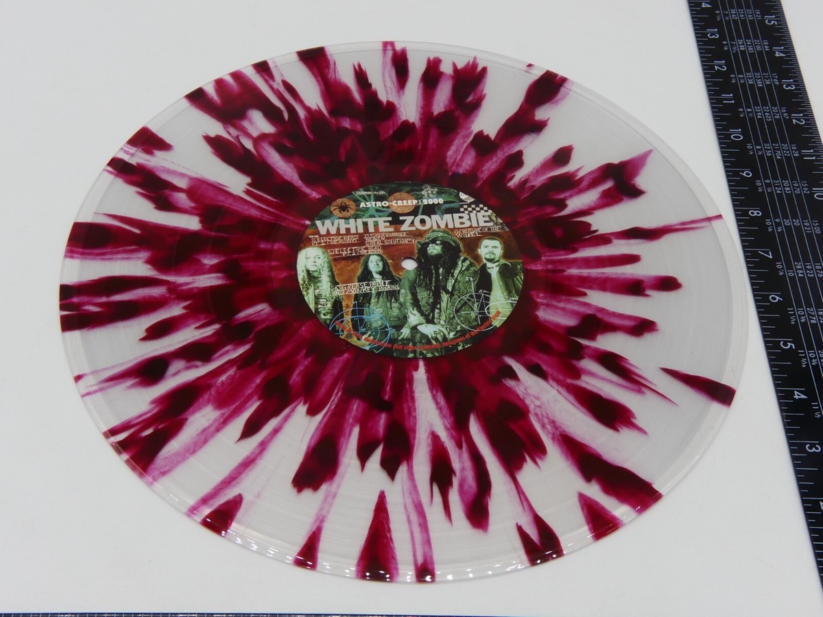 レア盤オリジナルlp　White zombie astro-creep:2000 White Zombie Astro-Creep: 2000 Music Vinyl Record LP Album Red