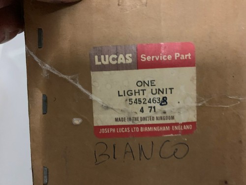 Faro proiettore Lucas 54524638 5 3/4 ? (Austin Morris??) (I605) NUOVO NOS - Foto 6 di 7