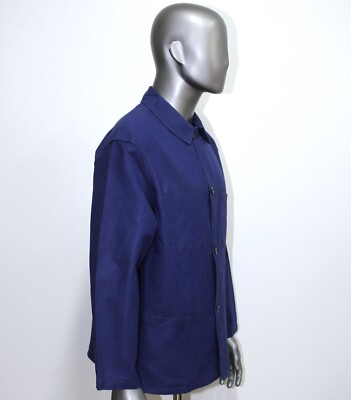 ジャケット・アウター 60s-70s French Cotton Twill Work Jacket DEADSTOCK】60's-70's 
