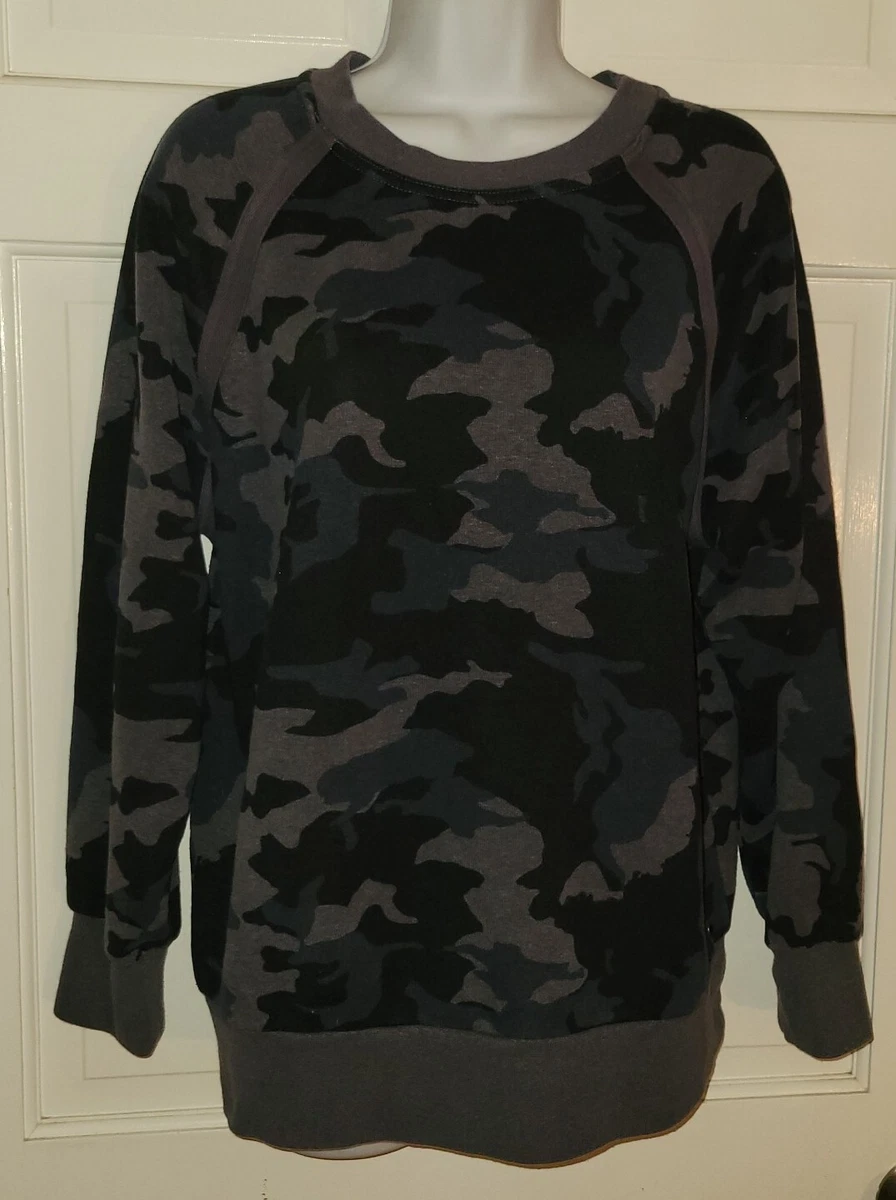 Camouflage sweatshirt hotsell ladies