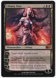 Liliana Vess - 102 - Magic 2011 (M11) Mythic Black Planeswalker