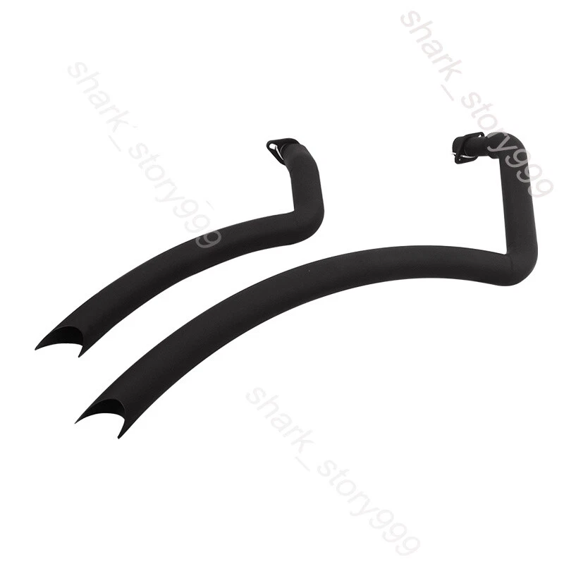 For Honda Shadow Aero 750 VT750 2004-2024 Full Exhaust System Black Muffler Tips - Image 3 of 4
