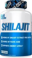 Evlution Nutrition Shilajit - Energy Support - Fulvic Acid - 60 Servings
